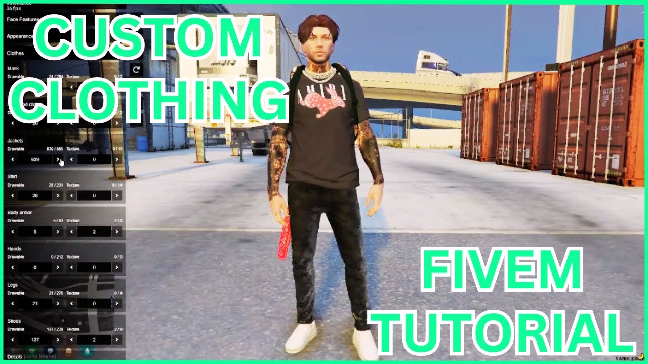 How To Add CUSTOM CLOTHING to Your FiveM Server 2024 TUTORIAL [100% BEST METHOD]