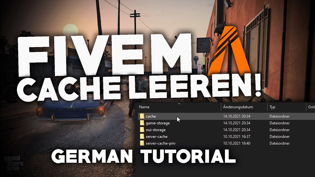 FIVEM: Cache LEEREN/LÖSCHEN! | Tutorial | Deutsch | 2024