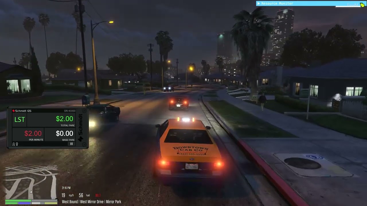 NoPixel Taximeter Script | available @ ESX-Scripts.com
