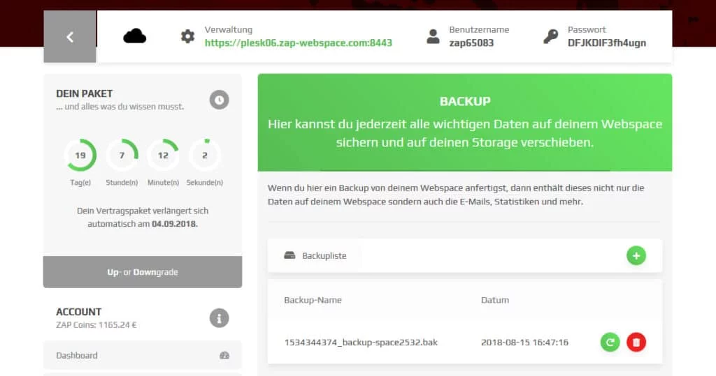 Unsere Erfahrung mit Zaphosting