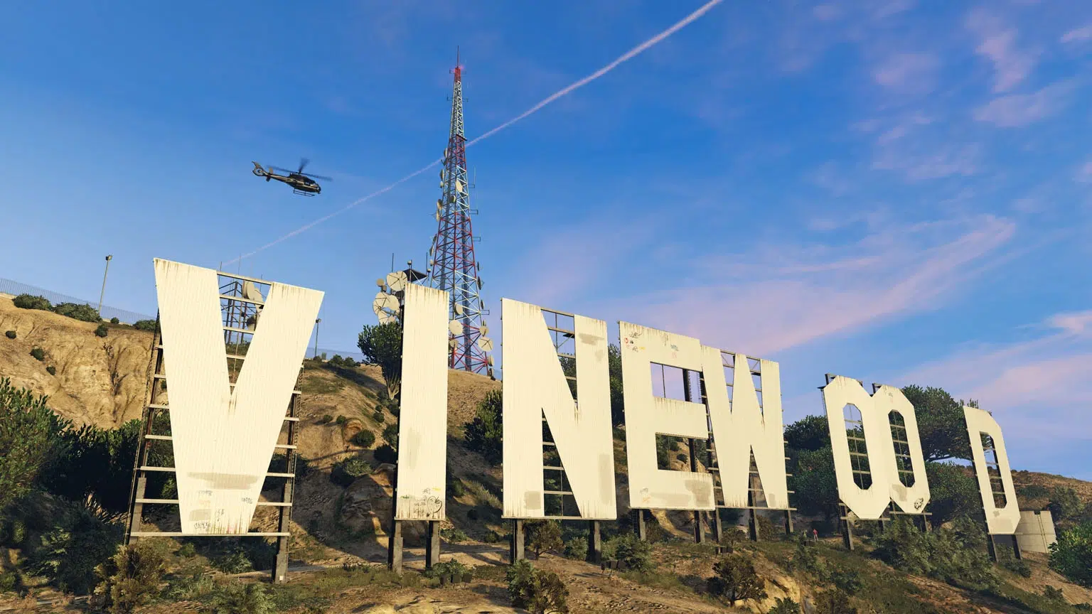 Anleitung: Text auf Vinewood Schild ändern » Server Entwicklung