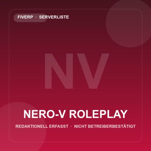 NERO-V ROLEPLAY