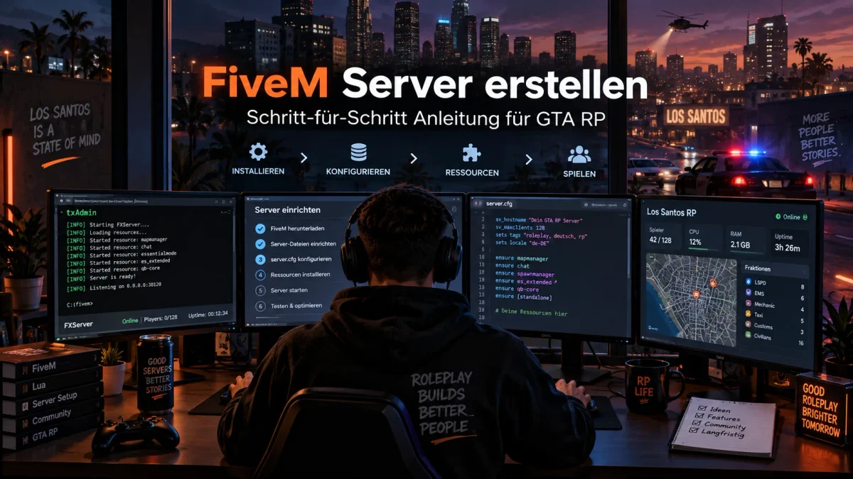 fivem server erstellen